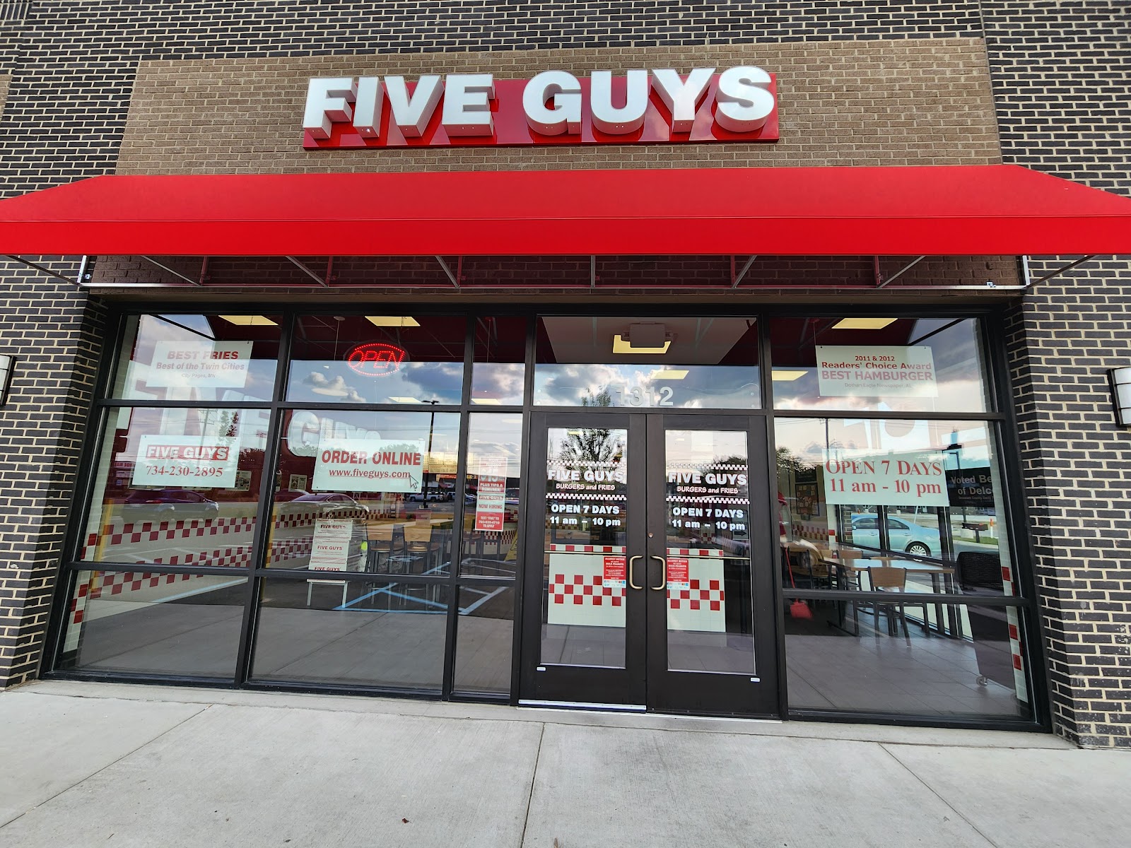 Five Guys in Brighton