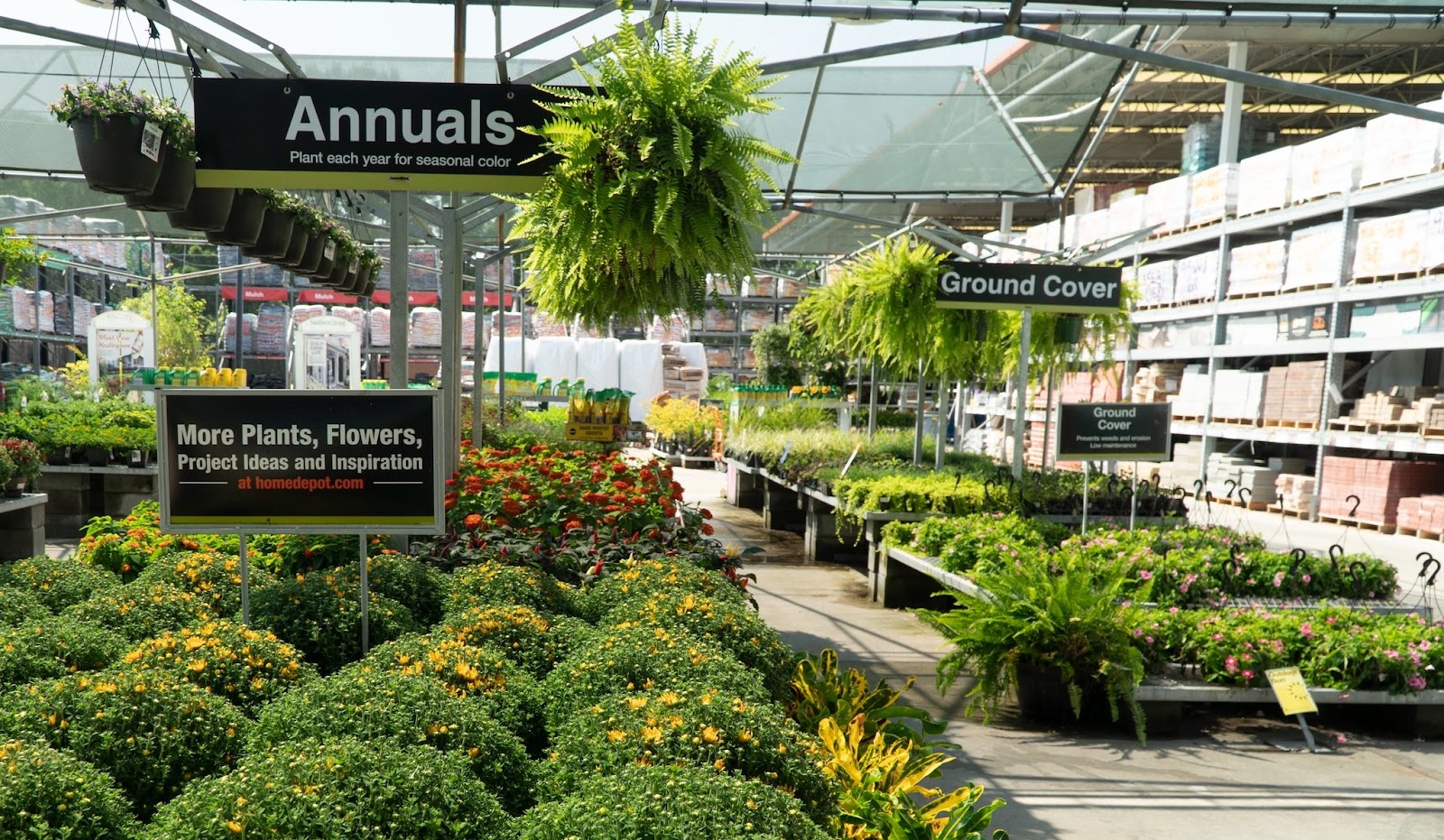 Garden Center at The Home Depot in Brighton