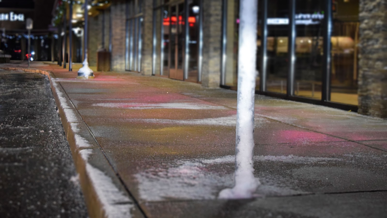 Hot Pink Deicer in Brighton